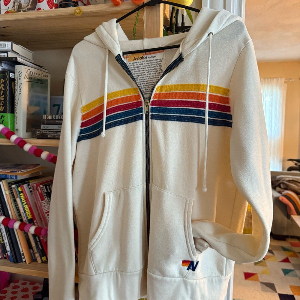 Aviator Nation Zip Up Hoodie